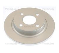 2x Disque de frein TRISCAN 8120 16186c convient pour FORD