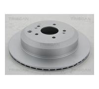 2x Disque de frein TRISCAN 8120 43174C convient pour HYUNDAI