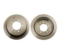 2x Disque de frein TRW DF4965S convient pour TOYOTA LEXUS
