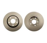 2x Disque de frein TRW DF6072 convient pour DACIA MERCEDES-BENZ NISSAN