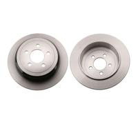 2x Disque de frein TRW DF6341 convient pour DODGE JEEP