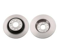 2x Disque de frein TRW DF6504 convient pour SEAT SKODA VW AUDI (FAW) CUPRA