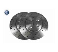 2x Disque de frein VAICO V30-80077 convient pour MERCEDES-BENZ