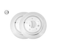 2x Disque de frein VAICO V40-80004 convient pour OPEL VAUXHALL CHEVROLET