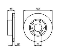 2x Disque de frein ventilé 0 986 478 318 BOSCH pour BMW 5 5 Touring 7