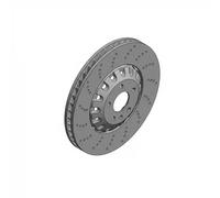 ZIMMERMANN Disque de frein avant 100.3384.70 ventilé Ø374,5 pour Audi 2x