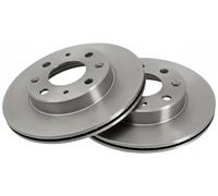 2x Disque de frein ventilé 15599 A.B.S. pour ROVER HONDA