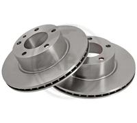 2x Disque de frein ventilé 15735 A.B.S. pour ALPINA BMW