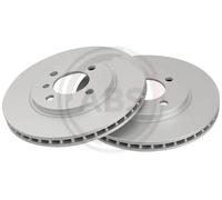 2x Disque de frein ventilé 15767 A.B.S. pour BMW 3 3 Touring 3 Décapotable