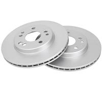 2x Disque de frein ventilé 15789 A.B.S. pour MERCEDES-BENZ 190 SL