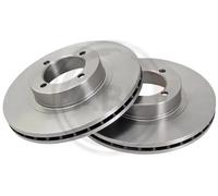 2x Disque de frein ventilé 15803 A.B.S. pour OPEL REKORD E REKORD E Break