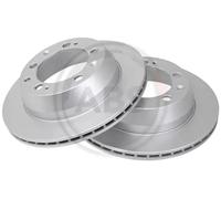 2x Disque de frein ventilé 15821 A.B.S. pour PORSCHE 924 944 928