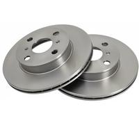 2x Disque de frein ventilé 15895 A.B.S. pour TOYOTA COROLLA Coupé COROLLA