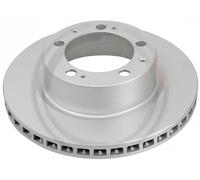 ABS All Brake Systems Disque de frein ventilé 16115 pour Porsche 911 Décapotable – 2 pièces
