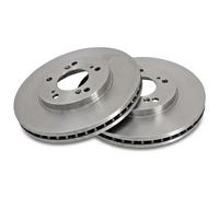 2x Disque de frein ventilé 16182 A.B.S. pour HONDA LEGEND II LEGEND II Coupé