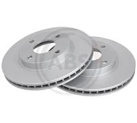 2x Disque de frein ventilé 16190 A.B.S. pour FORD MONDEO I A trois volumes