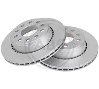 2x Disque de frein ventilé 16204 A.B.S. pour AUDI A6 C4 V8 100 C4 Avant QUATTRO