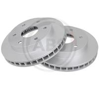 2x Disque de frein ventilé 16388 A.B.S. pour CHEVROLET CADILLAC