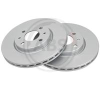 2x Disque de frein ventilé 16422 A.B.S. pour ALFA ROMEO CITROËN FIAT LANCIA