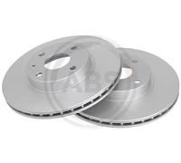2x Disque de frein ventilé 16458 A.B.S. pour MAZDA MX-5 II MX-5 I