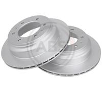 2x Disque de frein ventilé 16506 A.B.S. pour ISUZU OPEL