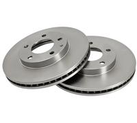 2x Disque de frein ventilé 16524 A.B.S. pour MAZDA XEDOS 9 MPV II