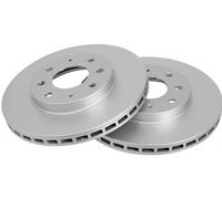 2x Disque de frein ventilé 16669 A.B.S. pour MITSUBISHI GALANT VI GALANT VII