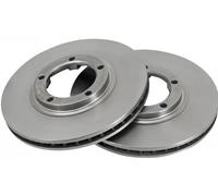 2x Disque de frein ventilé 16670 A.B.S. pour MITSUBISHI L400 Autobus/Autocar
