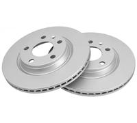 2x Disque de frein ventilé 16877 A.B.S. pour AUDI VW SEAT