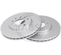2x Disque de frein ventilé 16953 A.B.S. pour OPEL CHEVROLET