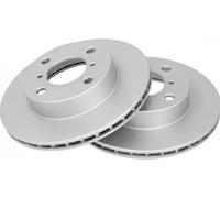 2x Disque de frein ventilé 16995 A.B.S. pour SUZUKI ALTO VI