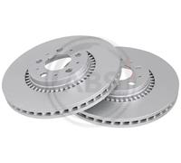 2x Disque de frein ventilé 17012 A.B.S. pour VOLVO S60 I S80 I V70 II