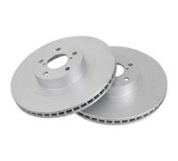 2x Disque de frein ventilé 17020 A.B.S. pour SUBARU TOYOTA