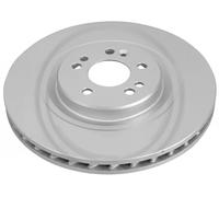 2x Disque de frein ventilé 17037 A.B.S. pour MERCEDES-BENZ CLASSE M