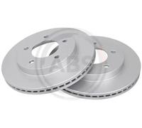 2x Disque de frein ventilé 17043 A.B.S.