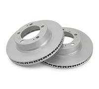 2x Disque de frein ventilé 17074 A.B.S. pour PORSCHE BOXSTER