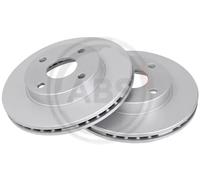 2x Disque de frein ventilé 17093 A.B.S. pour MAZDA 323 S VI A trois volumes