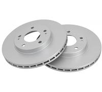 2x Disque de frein ventilé 17131 A.B.S. pour MITSUBISHI SPACE WAGON SPACE RUNNER
