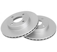 2x Disque de frein ventilé 17146 A.B.S. pour NISSAN MICRA II