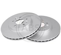 2x A.B.S. Coated Disque de frein Avant pour FORD Mondeo Mk3 5 portes (B5Y) 300mm