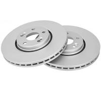 2x Disque de frein ventilé 17158 A.B.S. pour RENAULT LAGUNA II ESPACE IV
