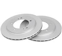 2x Disque de frein ventilé 17164 A.B.S. pour SUZUKI GRAND VITARA I