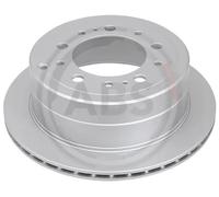 2x Disque de frein ventilé 17174 A.B.S. pour LEXUS TOYOTA