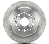 2x Disque de frein ventilé 17215 A.B.S. pour TOYOTA LEXUS