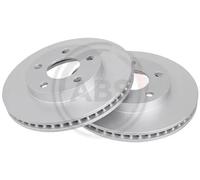 2x A.B.S. Disque de frein Avant pour CHEVROLET Alero Berline MALIBU 278mm 17255