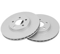 2x Disque de frein ventilé 17319 A.B.S. pour CHRYSLER DODGE