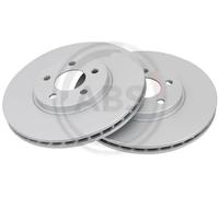2x Disque de frein ventilé 17319 A.B.S. pour CHRYSLER DODGE