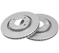 2x Disque de frein ventilé 17336 A.B.S. pour CITROËN PEUGEOT DS OPEL