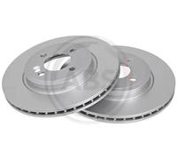 2x Disque de frein ventilé 17349 A.B.S. pour MINI MINI MINI Décapotable