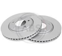 2x A.B.S. 17353 Disque de frein pour CHRYSLER VOYAGER IV (RG, RS) 281mm